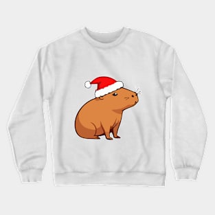 Capybara Christmas Crewneck Sweatshirt